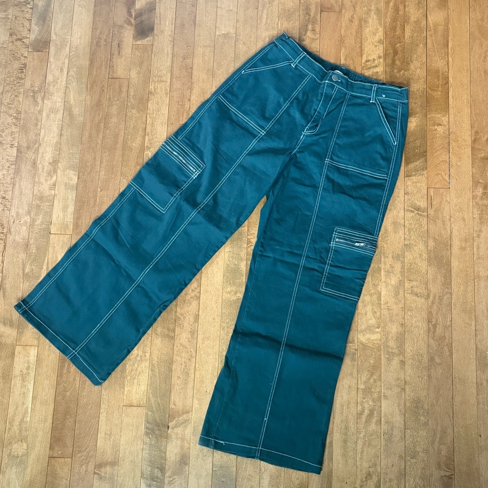 Green Cargo Pants